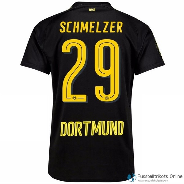 Borussia Dortmund Trikot Auswarts Schmelzer 2017-18 Fussballtrikots Günstig